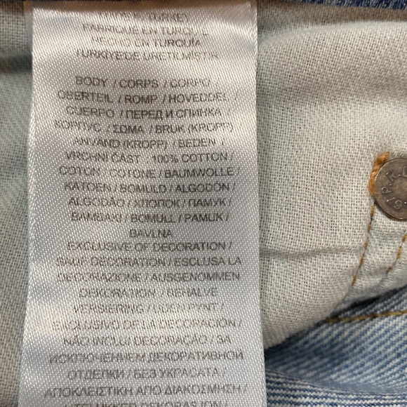 NWT Polo Ralph Lauren Jeans The Avery Boyfriend Blue Patchwork Stretch Size 28 - Picture 12 of 15